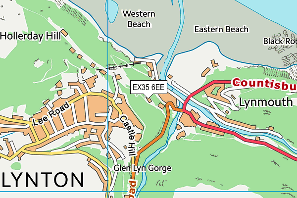 EX35 6EE map - OS VectorMap District (Ordnance Survey) EX35 6EE map - OS VectorMap District (Ordnance Survey)
