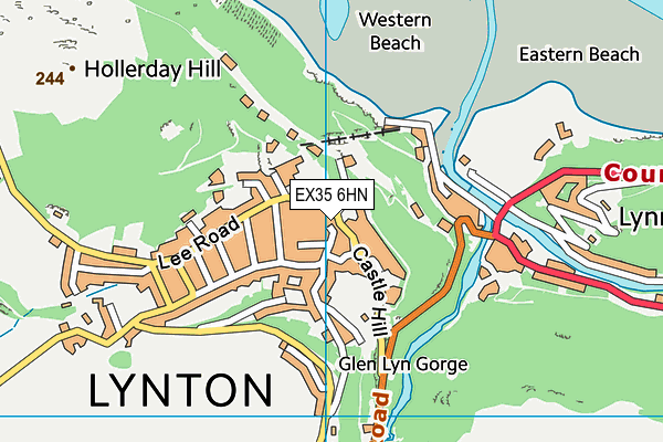 EX35 6HN map - OS VectorMap District (Ordnance Survey) EX35 6HN map - OS VectorMap District (Ordnance Survey)