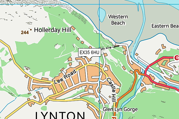 EX35 6HU map - OS VectorMap District (Ordnance Survey) EX35 6HU map - OS VectorMap District (Ordnance Survey)
