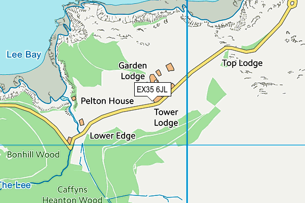 EX35 6JL map - OS VectorMap District (Ordnance Survey) EX35 6JL map - OS VectorMap District (Ordnance Survey)