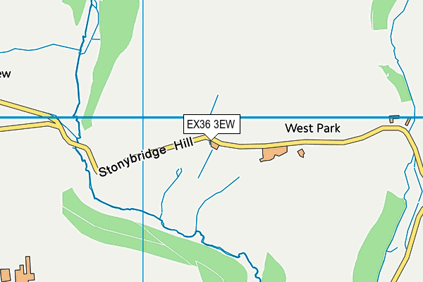 EX36 3EW map - OS VectorMap District (Ordnance Survey) EX36 3EW map - OS VectorMap District (Ordnance Survey)
