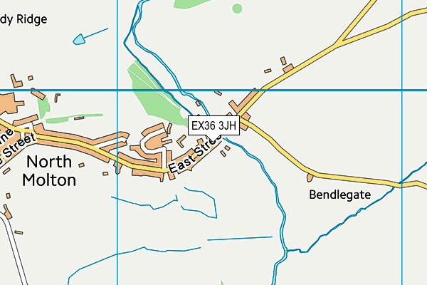 EX36 3JH map - OS VectorMap District (Ordnance Survey) EX36 3JH map - OS VectorMap District (Ordnance Survey)