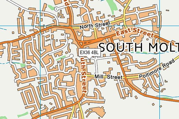 EX36 4BL map - OS VectorMap District (Ordnance Survey) EX36 4BL map - OS VectorMap District (Ordnance Survey)