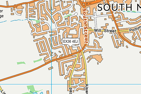 EX36 4EJ map - OS VectorMap District (Ordnance Survey) EX36 4EJ map - OS VectorMap District (Ordnance Survey)