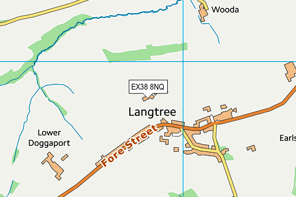 EX38 8NQ map - OS VectorMap District (Ordnance Survey) EX38 8NQ map - OS VectorMap District (Ordnance Survey)