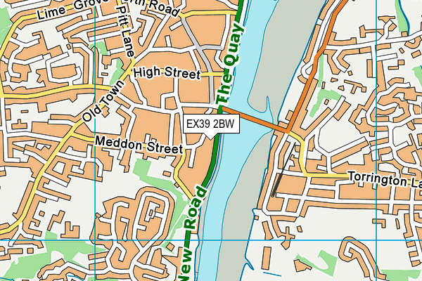 EX39 2BW map - OS VectorMap District (Ordnance Survey) EX39 2BW map - OS VectorMap District (Ordnance Survey)