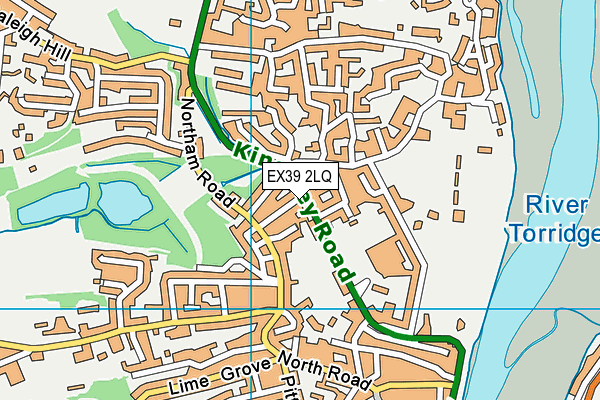 EX39 2LQ map - OS VectorMap District (Ordnance Survey) EX39 2LQ map - OS VectorMap District (Ordnance Survey)