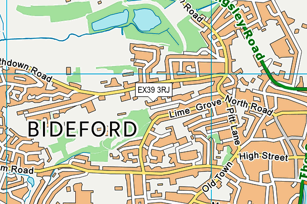 EX39 3RJ map - OS VectorMap District (Ordnance Survey) EX39 3RJ map - OS VectorMap District (Ordnance Survey)