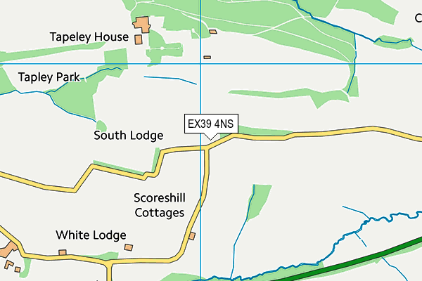 EX39 4NS map - OS VectorMap District (Ordnance Survey) EX39 4NS map - OS VectorMap District (Ordnance Survey)