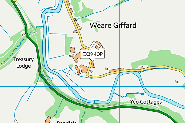 EX39 4QP map - OS VectorMap District (Ordnance Survey) EX39 4QP map - OS VectorMap District (Ordnance Survey)