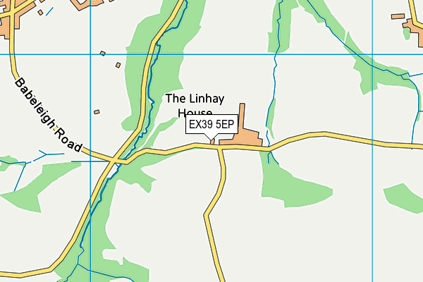 EX39 5EP map - OS VectorMap District (Ordnance Survey) EX39 5EP map - OS VectorMap District (Ordnance Survey)