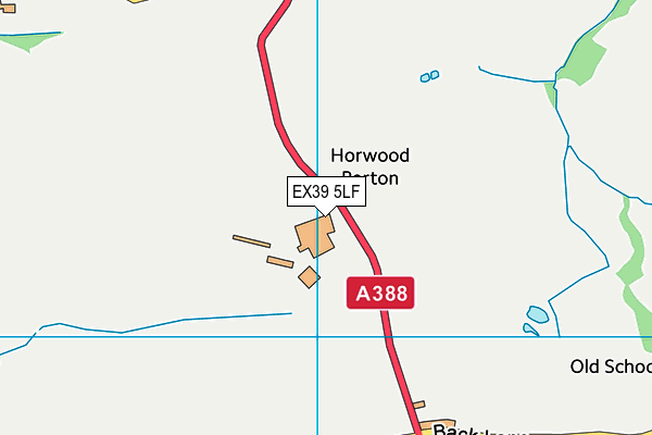 EX39 5LF map - OS VectorMap District (Ordnance Survey) EX39 5LF map - OS VectorMap District (Ordnance Survey)