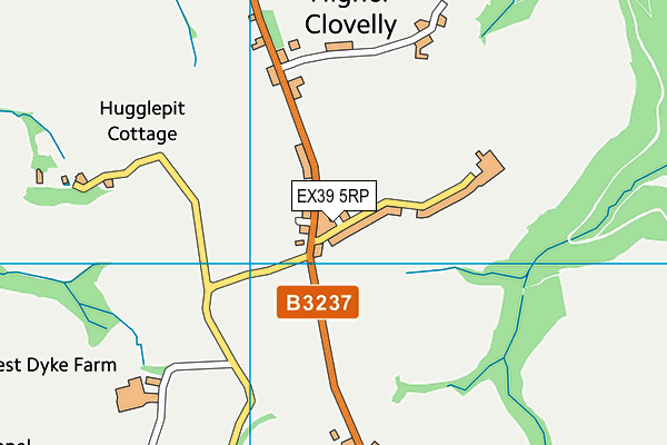 EX39 5RP map - OS VectorMap District (Ordnance Survey) EX39 5RP map - OS VectorMap District (Ordnance Survey)
