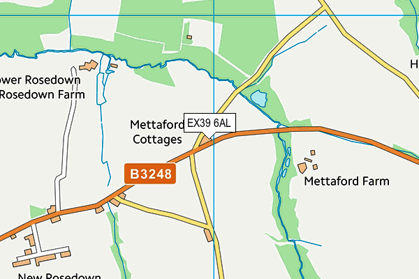 EX39 6AL map - OS VectorMap District (Ordnance Survey) EX39 6AL map - OS VectorMap District (Ordnance Survey)