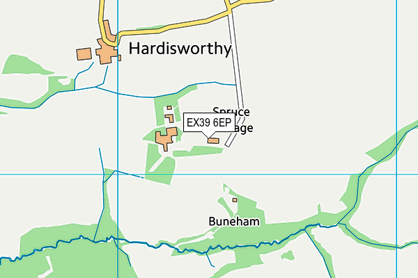 EX39 6EP map - OS VectorMap District (Ordnance Survey) EX39 6EP map - OS VectorMap District (Ordnance Survey)