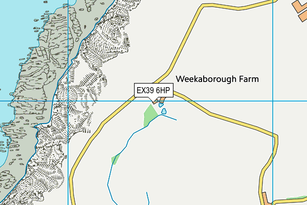 EX39 6HP map - OS VectorMap District (Ordnance Survey) EX39 6HP map - OS VectorMap District (Ordnance Survey)