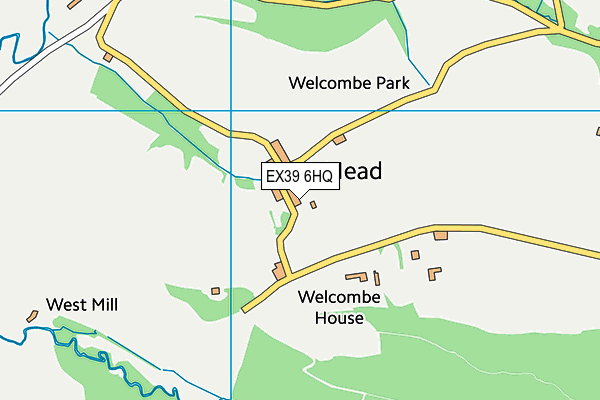 EX39 6HQ map - OS VectorMap District (Ordnance Survey) EX39 6HQ map - OS VectorMap District (Ordnance Survey)