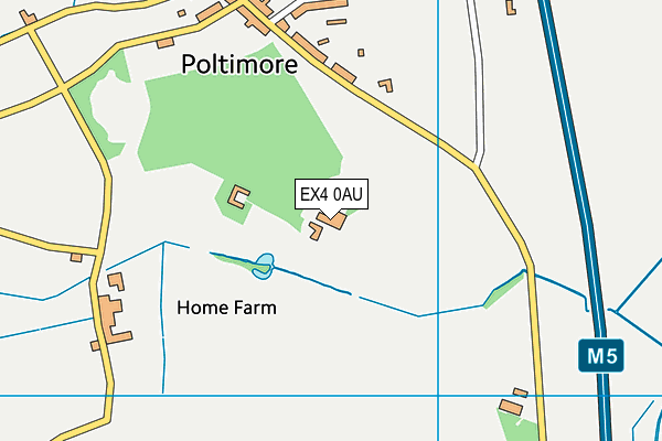 EX4 0AU map - OS VectorMap District (Ordnance Survey) EX4 0AU map - OS VectorMap District (Ordnance Survey)