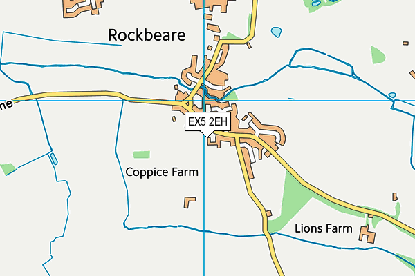 EX5 2EH map - OS VectorMap District (Ordnance Survey) EX5 2EH map - OS VectorMap District (Ordnance Survey)