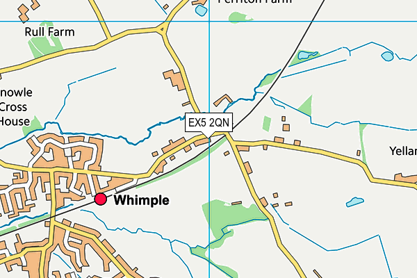 EX5 2QN map - OS VectorMap District (Ordnance Survey) EX5 2QN map - OS VectorMap District (Ordnance Survey)