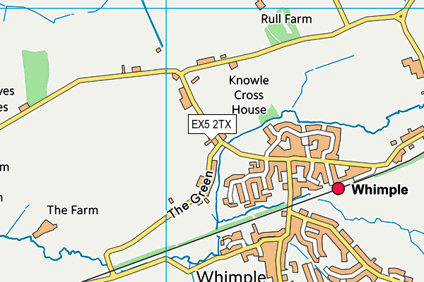 EX5 2TX map - OS VectorMap District (Ordnance Survey) EX5 2TX map - OS VectorMap District (Ordnance Survey)