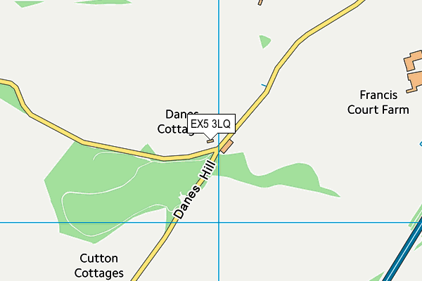 EX5 3LQ map - OS VectorMap District (Ordnance Survey) EX5 3LQ map - OS VectorMap District (Ordnance Survey)