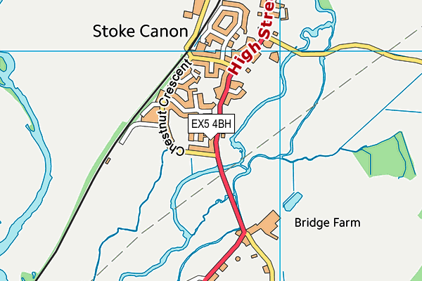 EX5 4BH map - OS VectorMap District (Ordnance Survey) EX5 4BH map - OS VectorMap District (Ordnance Survey)