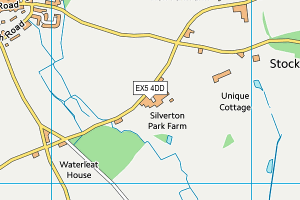 EX5 4DD map - OS VectorMap District (Ordnance Survey) EX5 4DD map - OS VectorMap District (Ordnance Survey)