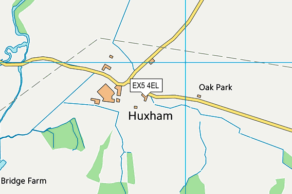 EX5 4EL map - OS VectorMap District (Ordnance Survey) EX5 4EL map - OS VectorMap District (Ordnance Survey)