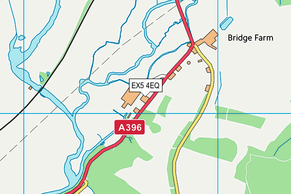 EX5 4EQ map - OS VectorMap District (Ordnance Survey) EX5 4EQ map - OS VectorMap District (Ordnance Survey)