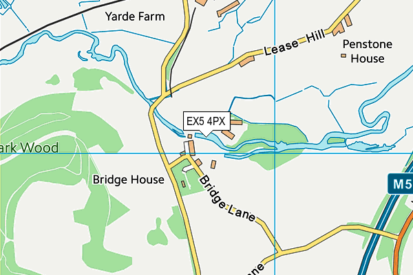 EX5 4PX map - OS VectorMap District (Ordnance Survey) EX5 4PX map - OS VectorMap District (Ordnance Survey)