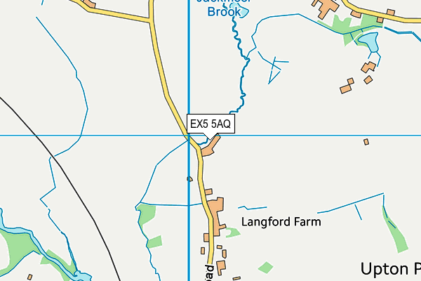 EX5 5AQ map - OS VectorMap District (Ordnance Survey) EX5 5AQ map - OS VectorMap District (Ordnance Survey)