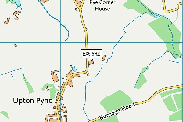 EX5 5HZ map - OS VectorMap District (Ordnance Survey) EX5 5HZ map - OS VectorMap District (Ordnance Survey)