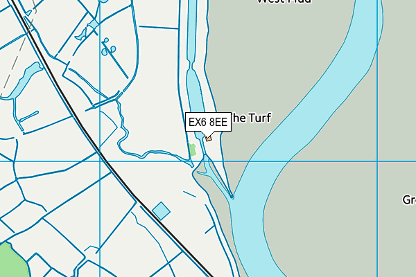 EX6 8EE map - OS VectorMap District (Ordnance Survey) EX6 8EE map - OS VectorMap District (Ordnance Survey)