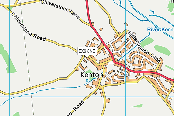EX6 8NE map - OS VectorMap District (Ordnance Survey) EX6 8NE map - OS VectorMap District (Ordnance Survey)