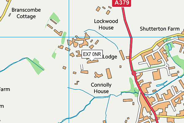 EX7 0NR map - OS VectorMap District (Ordnance Survey) EX7 0NR map - OS VectorMap District (Ordnance Survey)