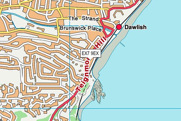 EX7 9EX map - OS VectorMap District (Ordnance Survey) EX7 9EX map - OS VectorMap District (Ordnance Survey)