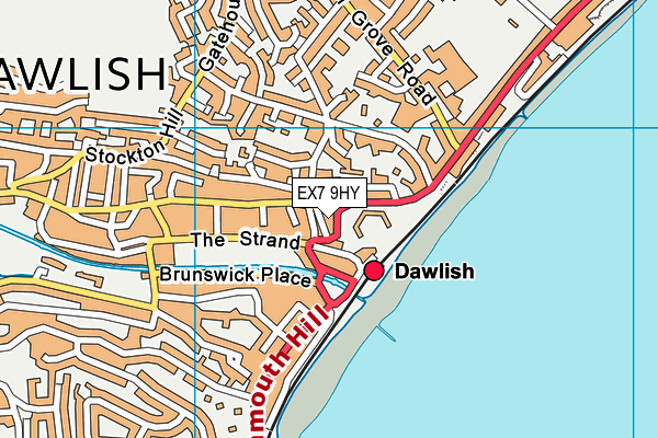 EX7 9HY map - OS VectorMap District (Ordnance Survey) EX7 9HY map - OS VectorMap District (Ordnance Survey)