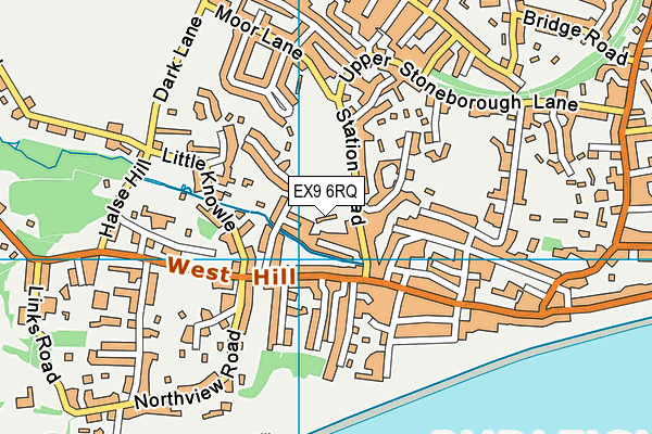 EX9 6RQ map - OS VectorMap District (Ordnance Survey) EX9 6RQ map - OS VectorMap District (Ordnance Survey)