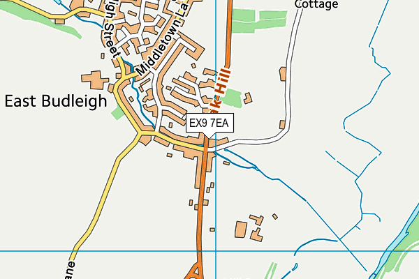 EX9 7EA map - OS VectorMap District (Ordnance Survey) EX9 7EA map - OS VectorMap District (Ordnance Survey)