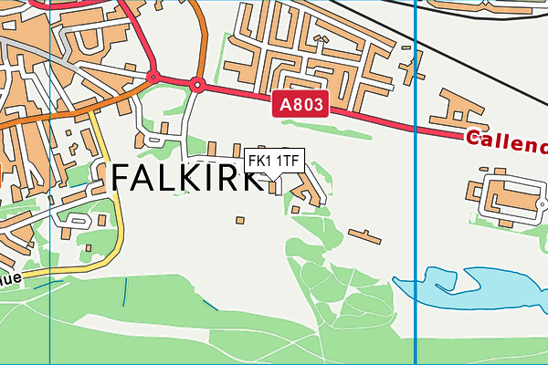 FK1 1TF map - OS VectorMap District (Ordnance Survey) FK1 1TF map - OS VectorMap District (Ordnance Survey)