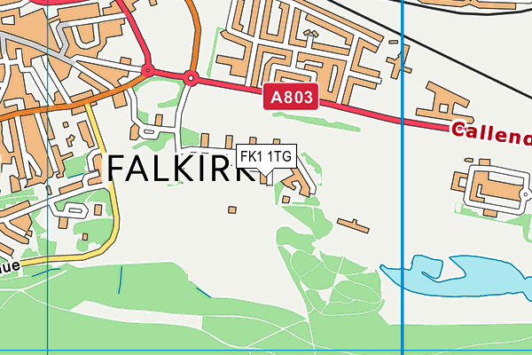FK1 1TG map - OS VectorMap District (Ordnance Survey) FK1 1TG map - OS VectorMap District (Ordnance Survey)