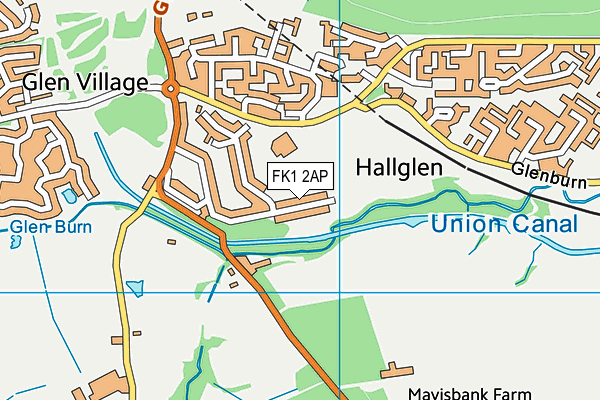 FK1 2AP map - OS VectorMap District (Ordnance Survey) FK1 2AP map - OS VectorMap District (Ordnance Survey)