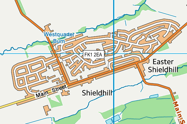 FK1 2EA map - OS VectorMap District (Ordnance Survey) FK1 2EA map - OS VectorMap District (Ordnance Survey)
