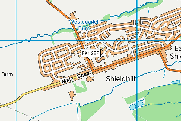 FK1 2EF map - OS VectorMap District (Ordnance Survey) FK1 2EF map - OS VectorMap District (Ordnance Survey)