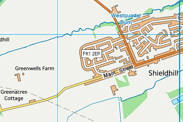 FK1 2EP map - OS VectorMap District (Ordnance Survey) FK1 2EP map - OS VectorMap District (Ordnance Survey)