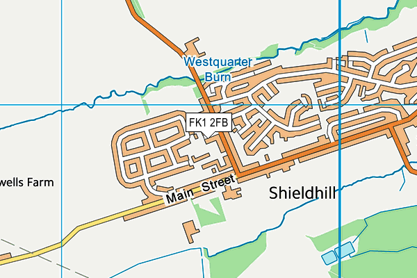 FK1 2FB map - OS VectorMap District (Ordnance Survey) FK1 2FB map - OS VectorMap District (Ordnance Survey)