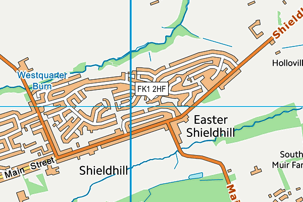 FK1 2HF map - OS VectorMap District (Ordnance Survey) FK1 2HF map - OS VectorMap District (Ordnance Survey)
