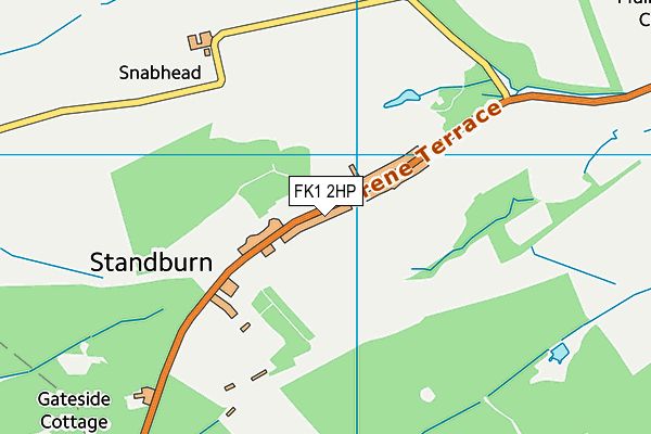 FK1 2HP map - OS VectorMap District (Ordnance Survey) FK1 2HP map - OS VectorMap District (Ordnance Survey)