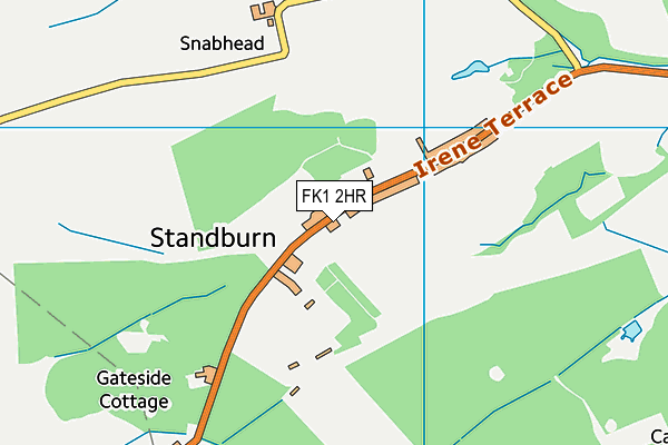 FK1 2HR map - OS VectorMap District (Ordnance Survey) FK1 2HR map - OS VectorMap District (Ordnance Survey)